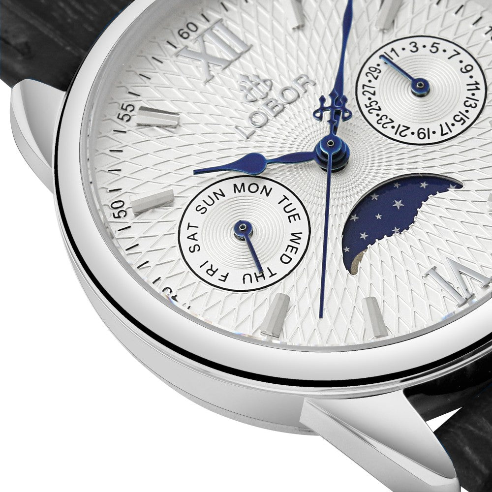 Black moonphase watch for women
