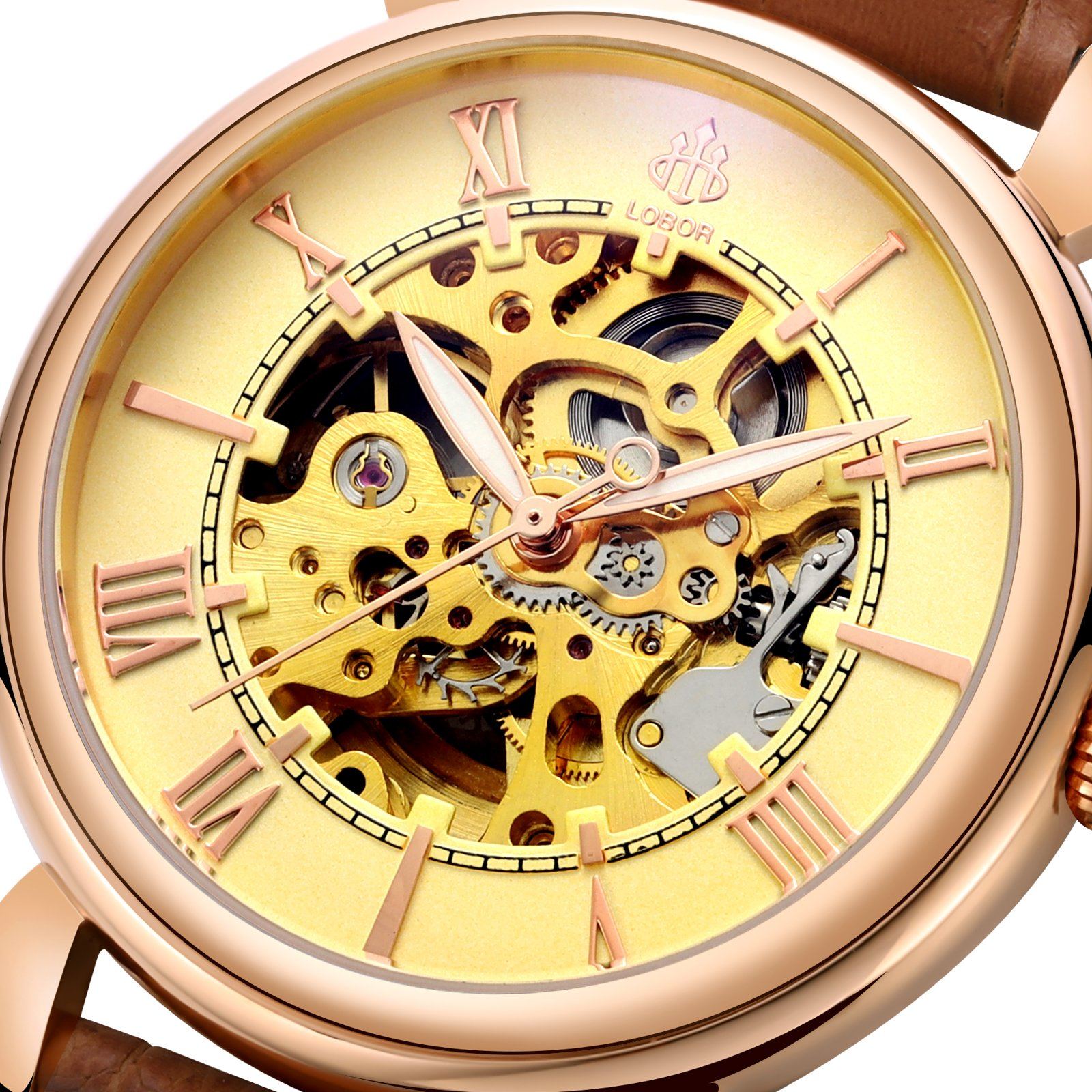 skeleton watch for men