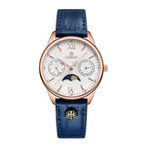 Blue moonphase watch for women