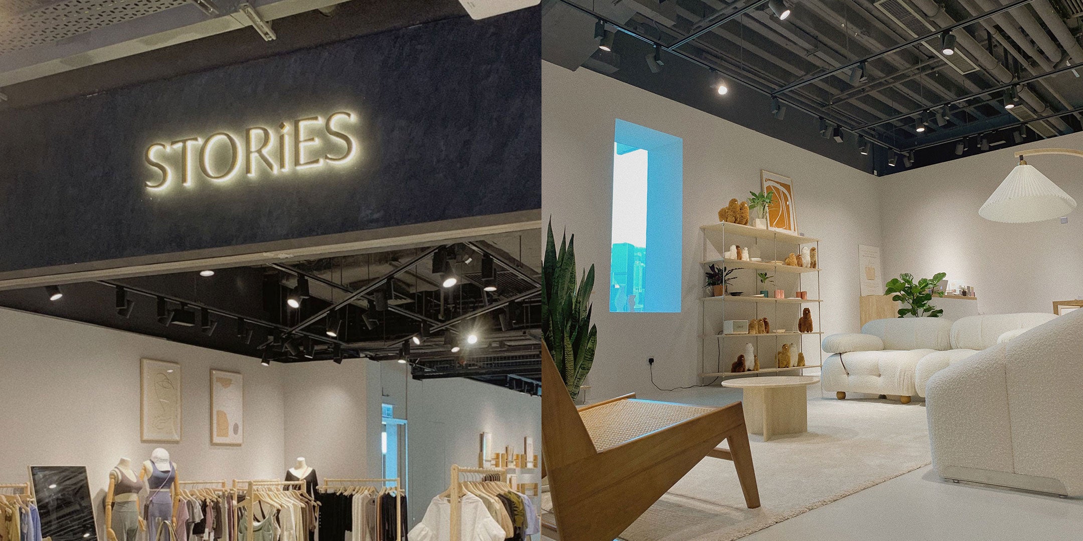 Arrive at STORiES in Hong Kong