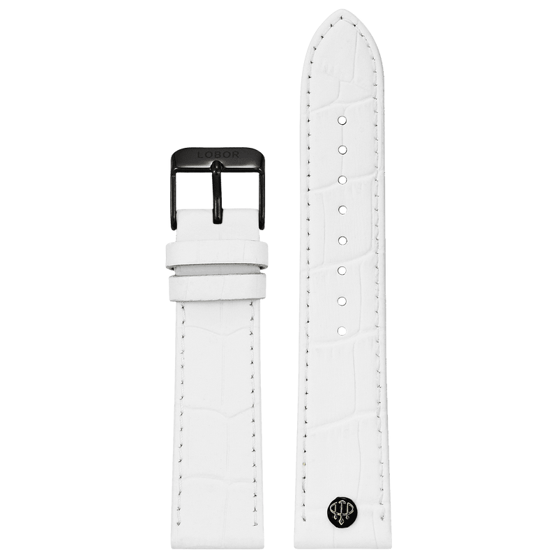 Classic White Leather