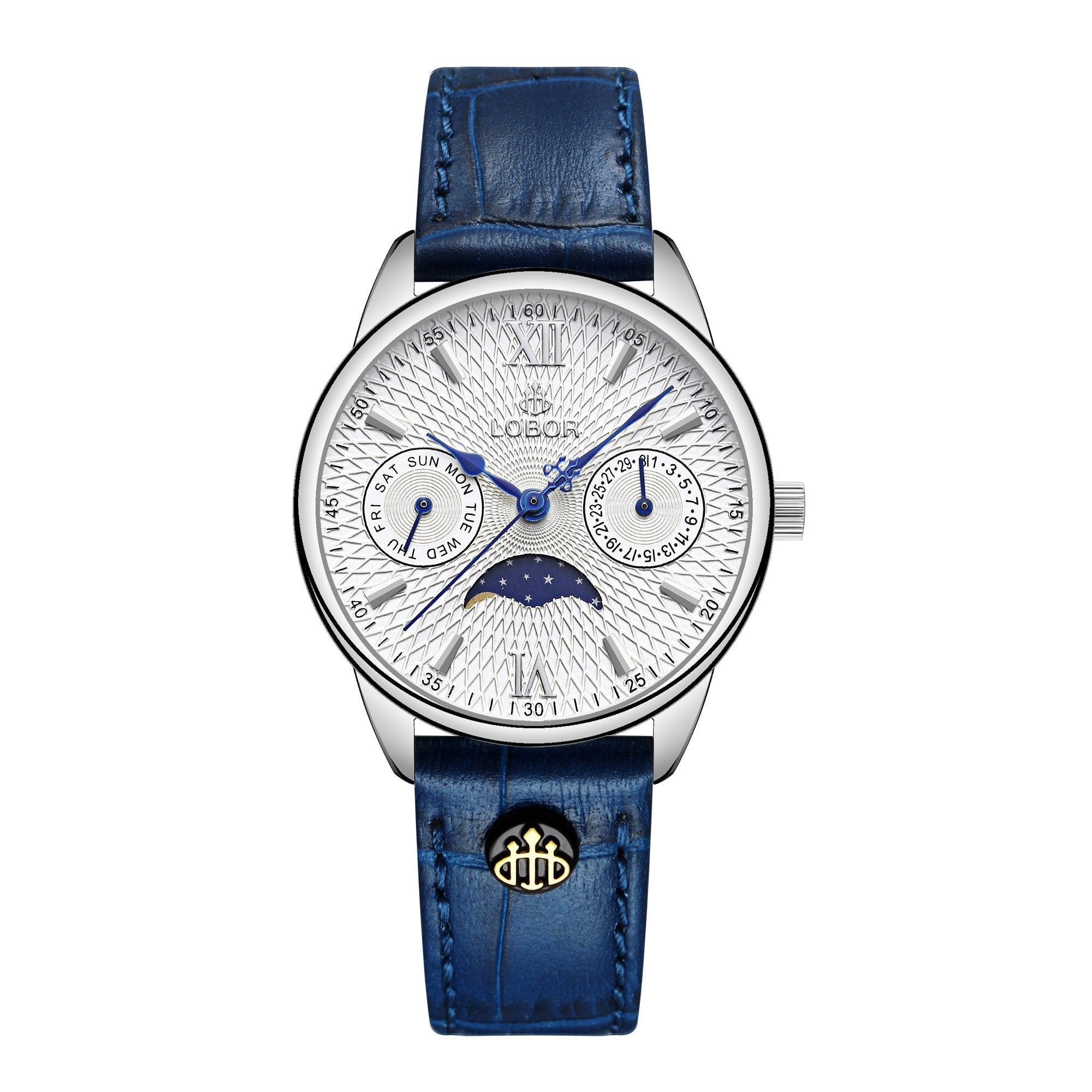 Blue moonphase watch for women