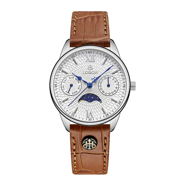 Brown moonphase watch for women