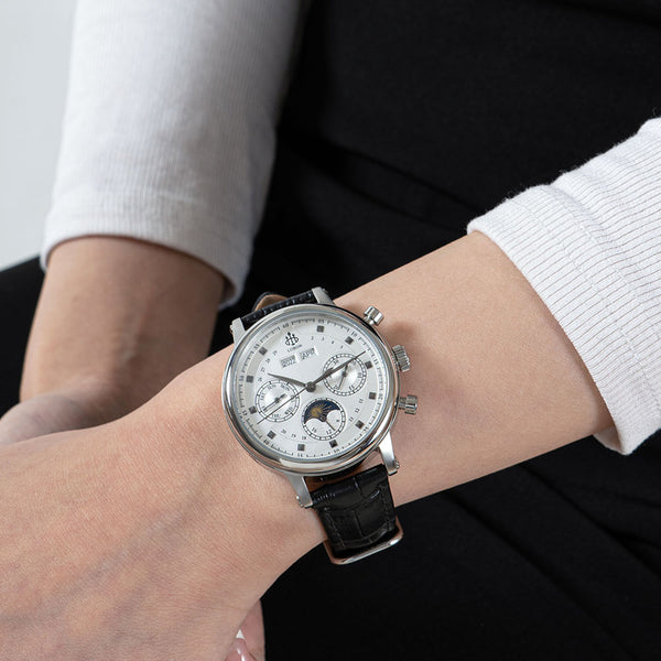 Black moonphase watch for women