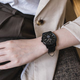 Black automatic watches  for men 