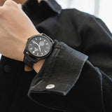 Black automatic watches for men 